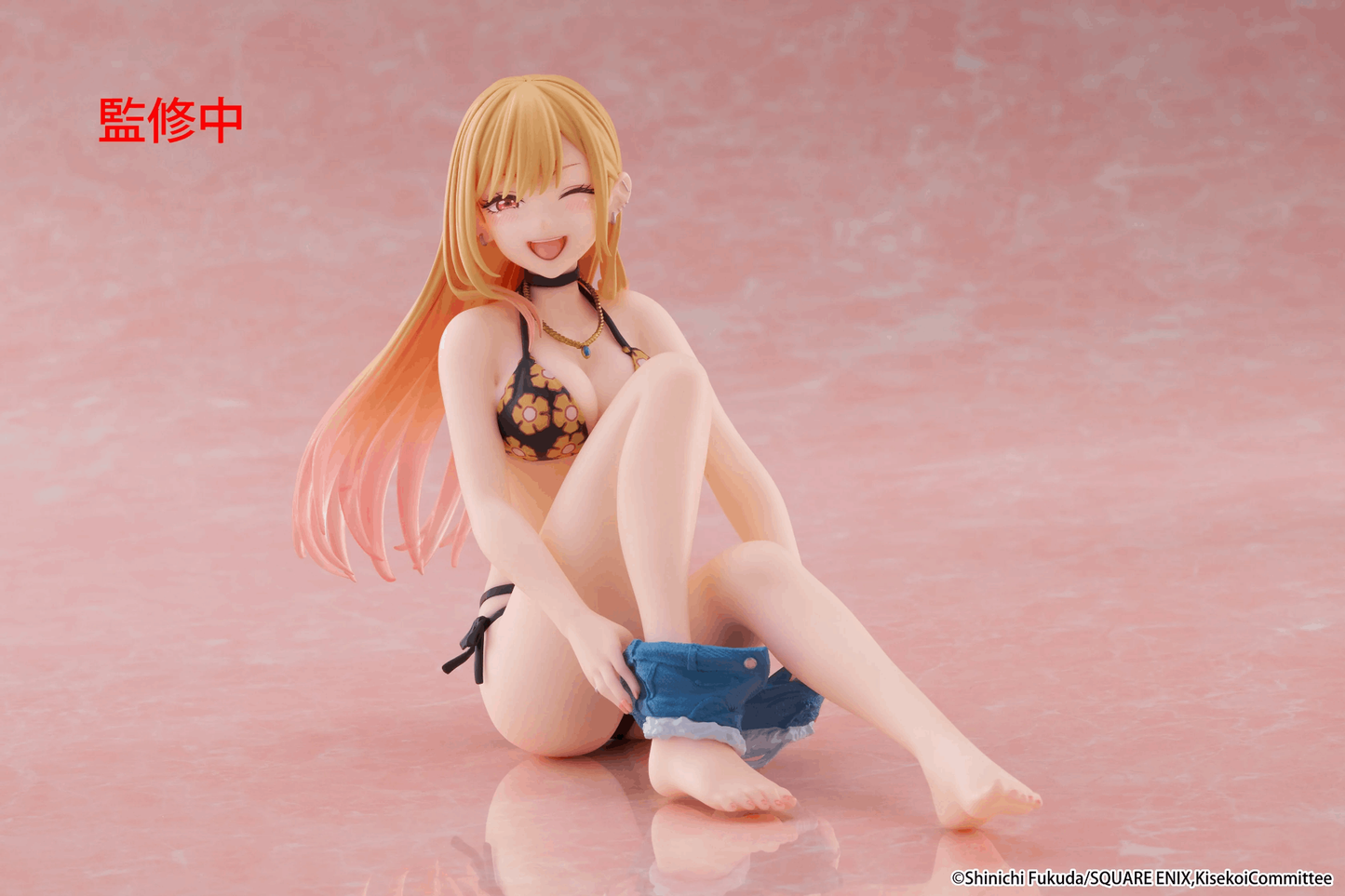 Taito Falling in Love with Dress-Up Doll Desktop Cute Figure Kitagawa Kaimu Measurement Swimsuit Ver. (Re-release)