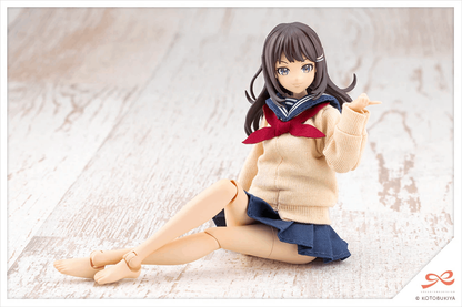 Kotobukiya SOUSAISHOJOTEIEN KIRU PLA Madoka Yuki TOUOU HIGH SCHOOL WINTER CLOTHES 1/10 Plastic Model Kit