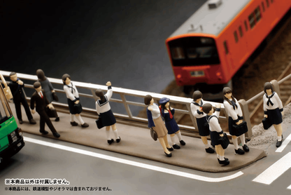 PLUM PMOA 1/80 Super Mini Figure 6 That Day, Bus Stop Set