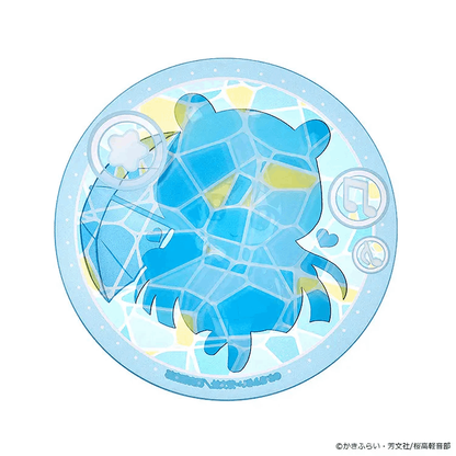 GoodSmile Moment K-ON! Fluffy Rain Series Acrylic Coaster Mio Akiyama