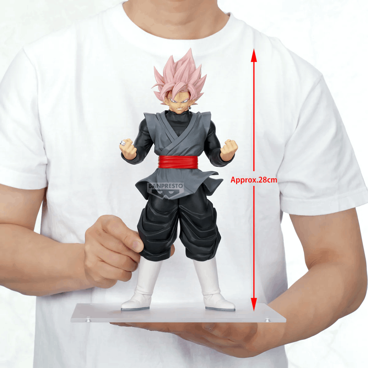 Banpresto DRAGON BALL SUPER GRANDISTA-SUPER SAIYAN ROSÉ GOKU BLACK-