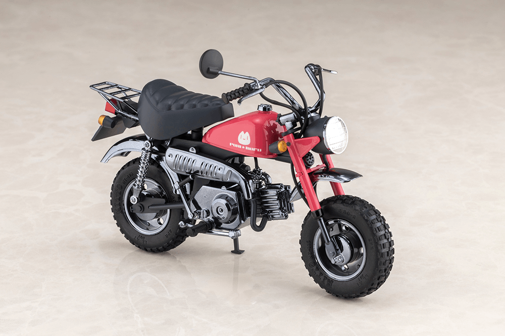 Kotobukiya Megami Device PUNI☆MOFU RACING MAO with Honda Z50J-1 Monkey 1/1 Plastic Model Kit