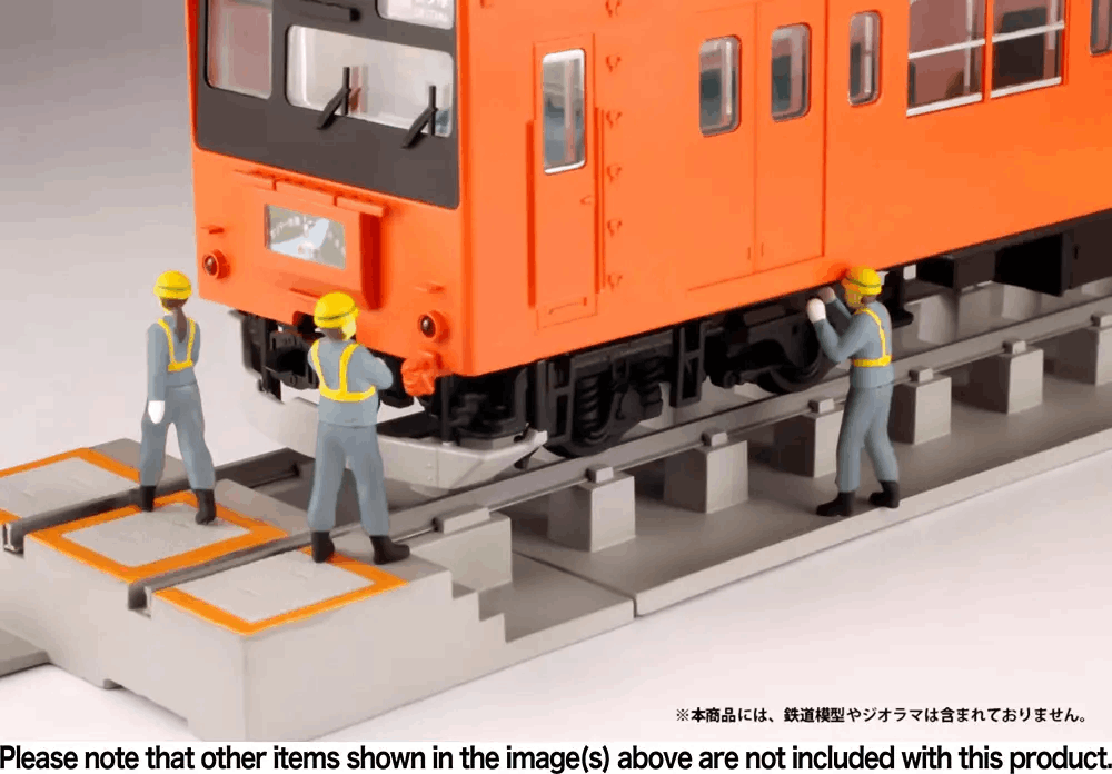 PLUM PMOA 1/80 Scale super minifigure series10 Expert Railway Worker Set 2