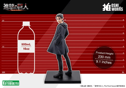 Kotobukiya Attack on Titan: The Final Season Eren Yeager The Final Season ver. OSHI WORKS Non Scale Pre-Painted PVC Statue