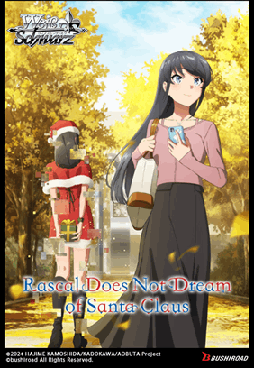 Bushiroad Weiß Schwarz Booster Rascal Does Not Dream of Santa Claus(English Edition)