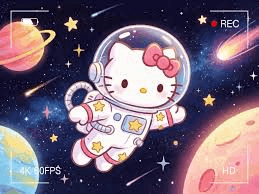 Funko POP Sanrio: HK- Hello Kitty(OS)(Galaxy)