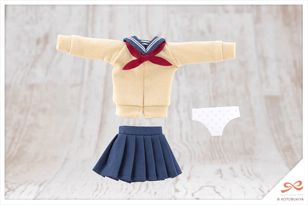Kotobukiya SOUSAISHOJOTEIEN KIRU PLA Madoka Yuki TOUOU HIGH SCHOOL WINTER CLOTHES 1/10 Plastic Model Kit