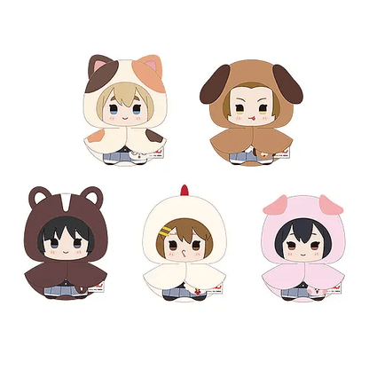 GoodSmile Moment K-ON! Fluffy Rain Series Collectible Plushie Keychain Box