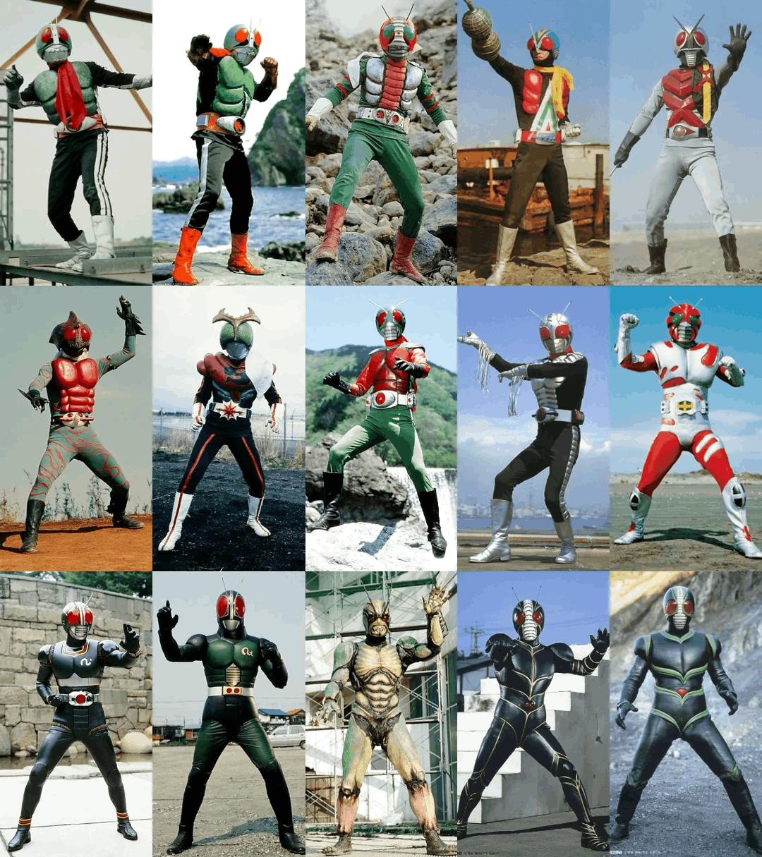 Bandai Capsule Toy KAMEN RIDER SERIES PERSONAL MARKER CHARM 5