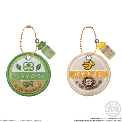 Bandai Candy Toy Sanrio Characters Milk Cap Sheer Charm & Chocolate Biscuits