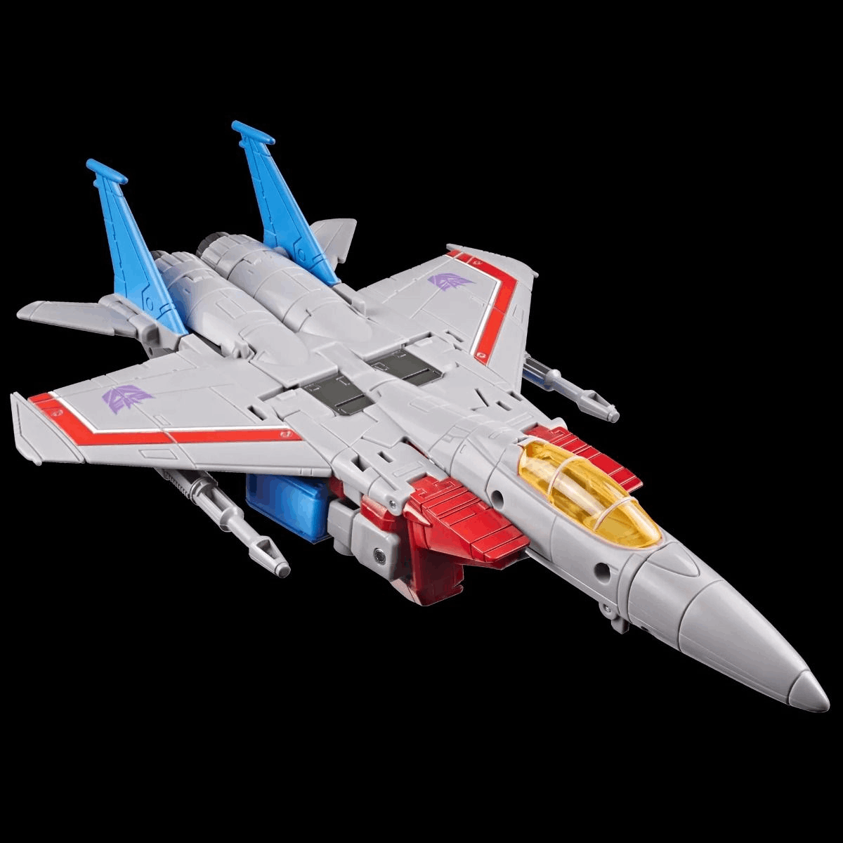 Hasbro Exclusive Transformers Studio Series MTMTE Collection The Transformers: The Movie Voyager Class Starscream