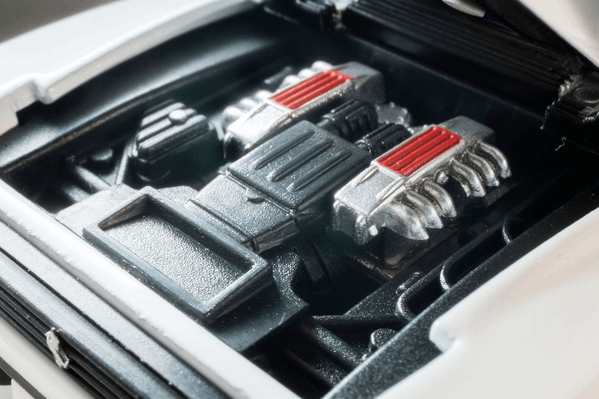 Takara Tomy LV-N Ferrari Testarossa Early Model (White)