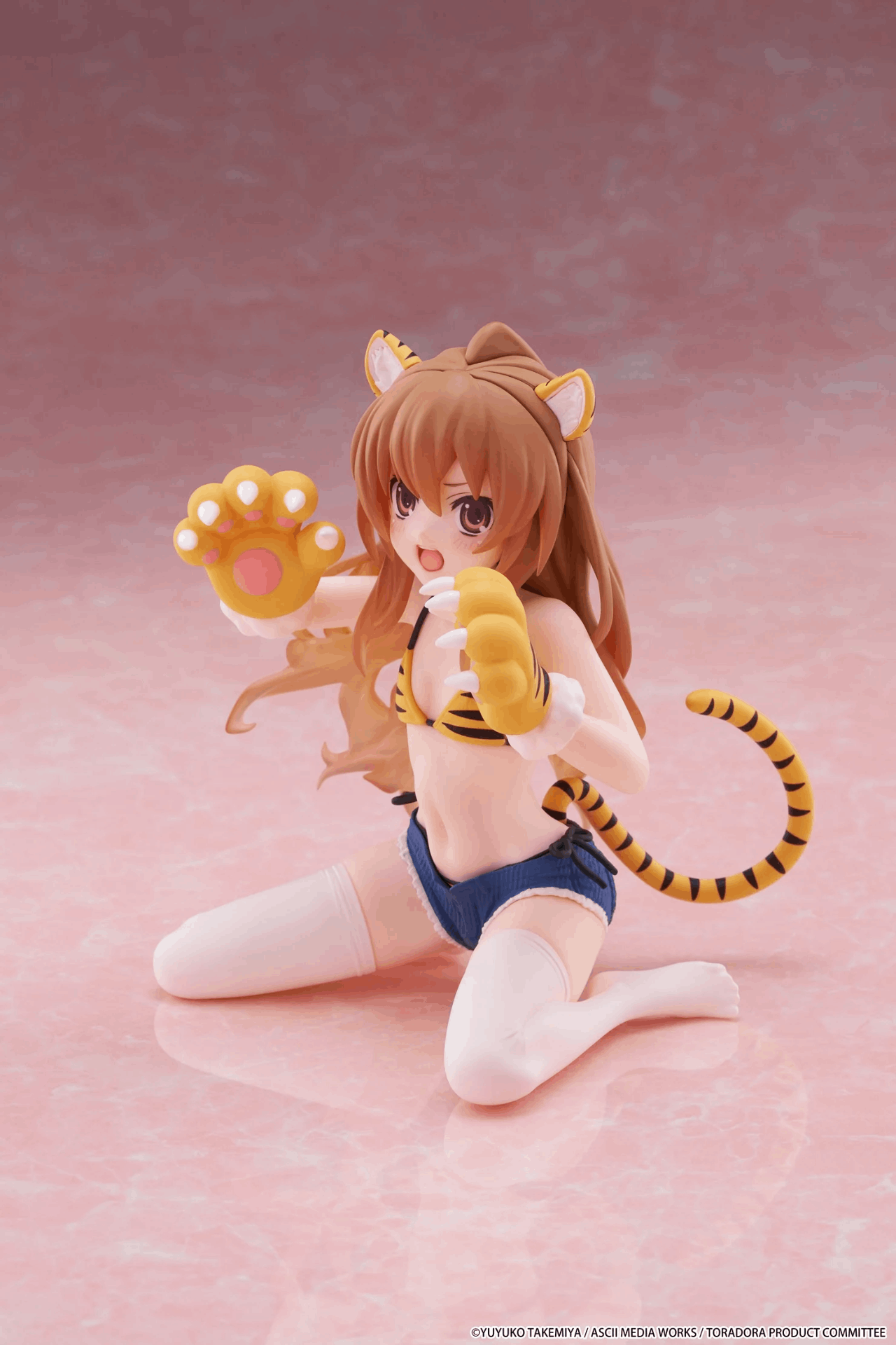 Taito TIGER×DRAGON! Desktop Cute Figure Taiga Aisaka Tiger Swimsuit Ver.