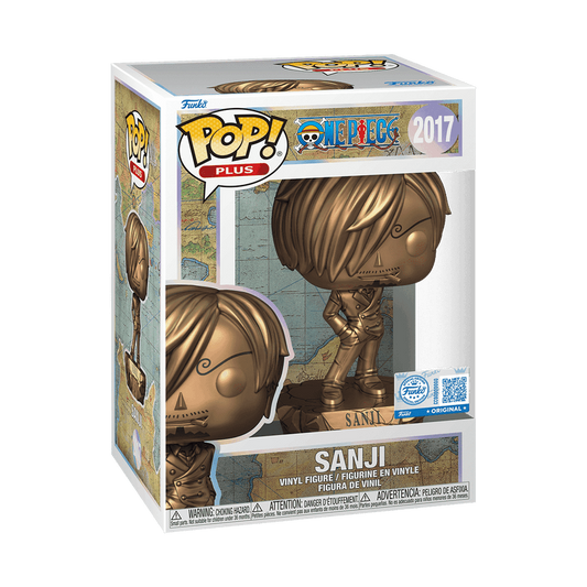 FUNKO - Pop! Plus Sanji Statue (Bronze) with Pop! Protector