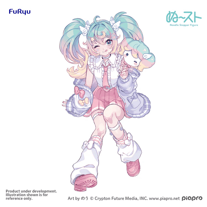 Furyu Hatsune Miku Sweet School Life Figure -Pastel ver.-