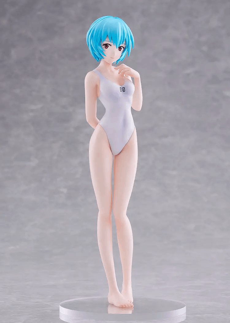 Wave POP UP PARADE Rebuild of Evangelion Beach Queens Rei Ayanami (One-Piece Style) L Size