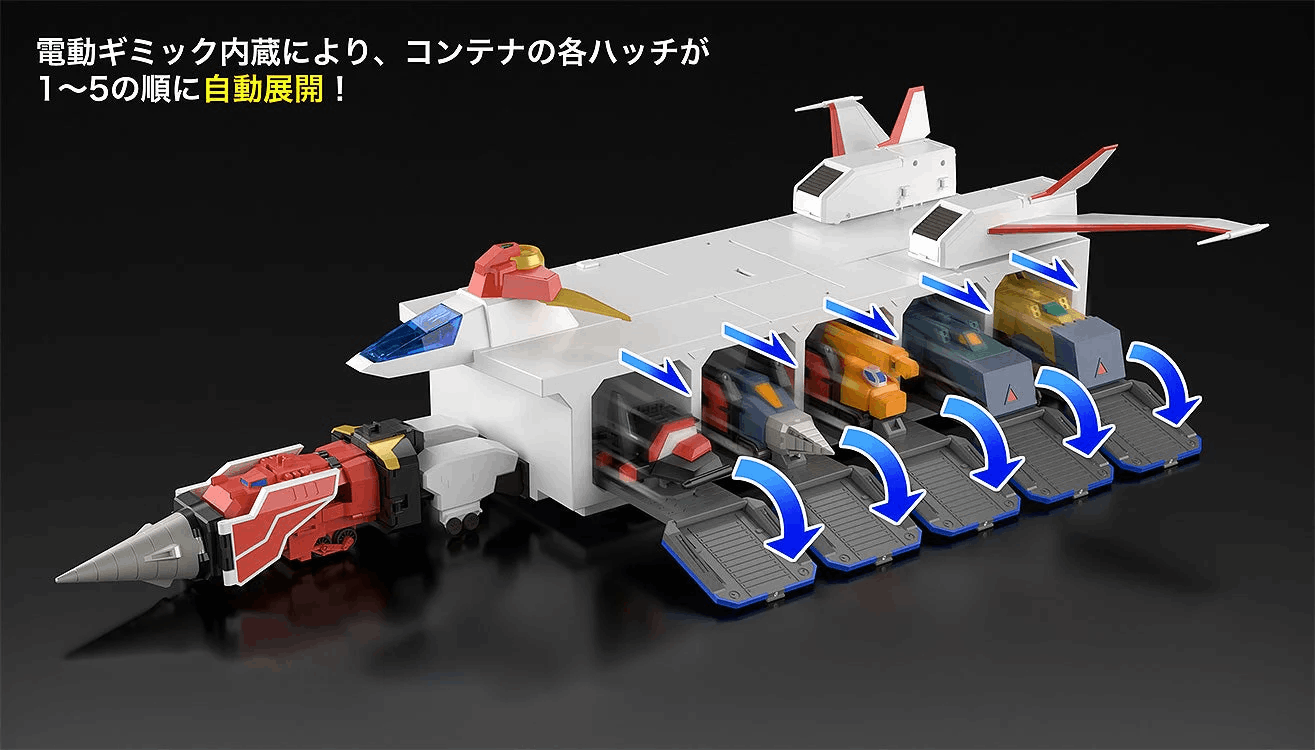 Good Smile Company THE GATTAI The Brave Express Might Gaine - Kaiser Carrier