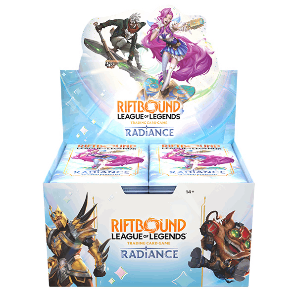 UVS Game - Riftbound TCG: Set 05- Radiance- Booster Display (24 Packs)