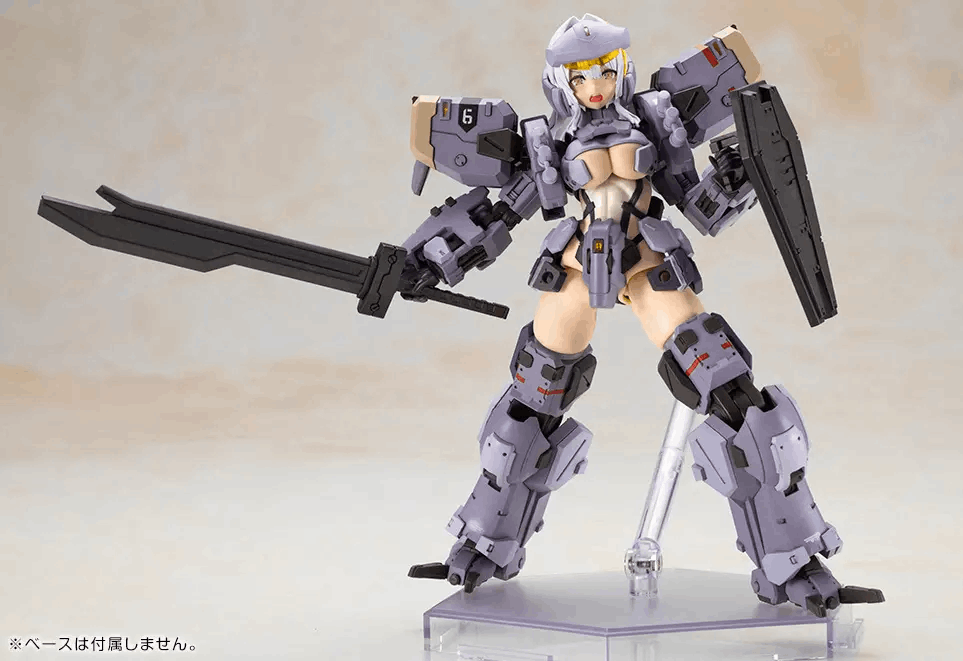 Kotobukiya FRONT MISSION ZENITH GIRL Gray Ver. Non Scale Plastic Model Kit