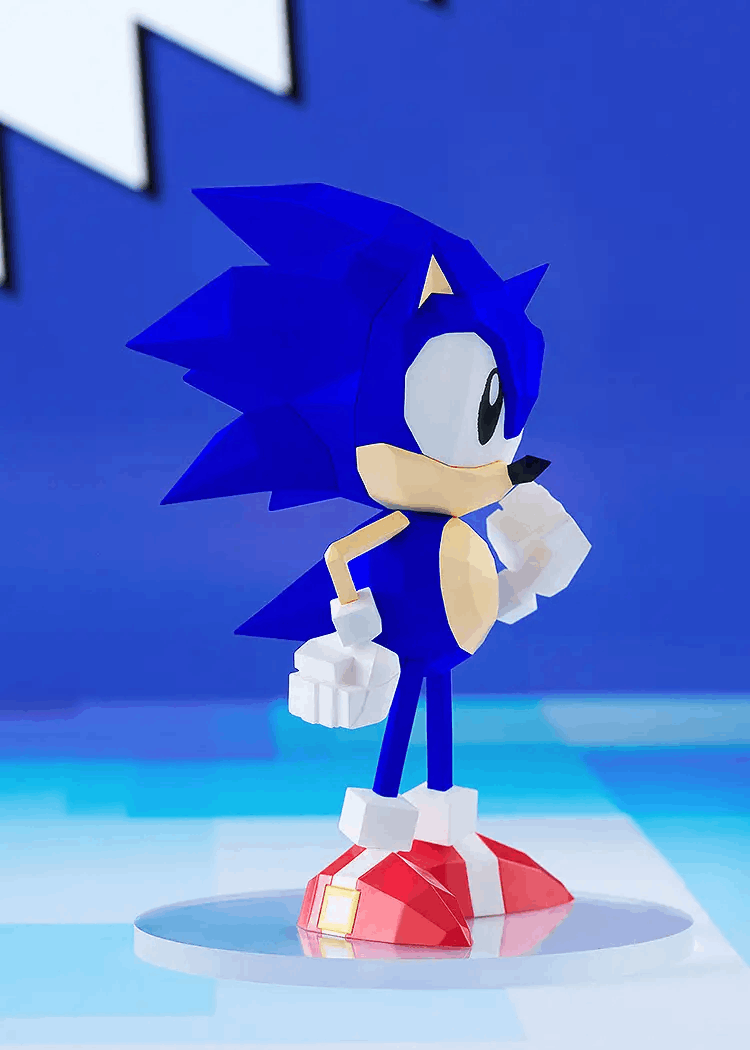 Good Smile Company POP UP PARADE Sonic the Hedgehog: Sonic the Fighters Ver. (Sonic the Fighters)