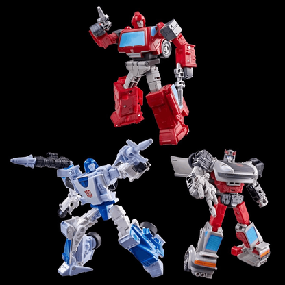 Hasbro Exclusive Transformers Age of the Primes Autobot Mirage, Ironhide, and Bluestreak Multipack