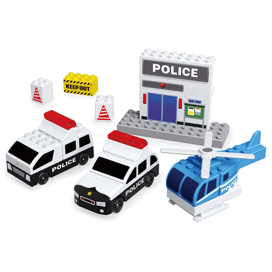 Takara Tomy TOM-CST Tomica & Plarail Block Patrol Set