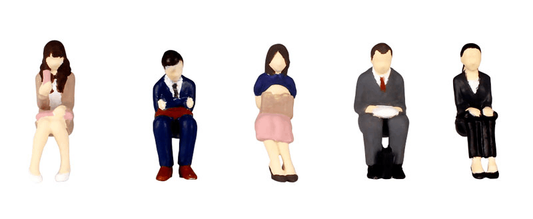 PLUM PMOA 1/80 Super Mini Figure3 Company Employee from that Day Set