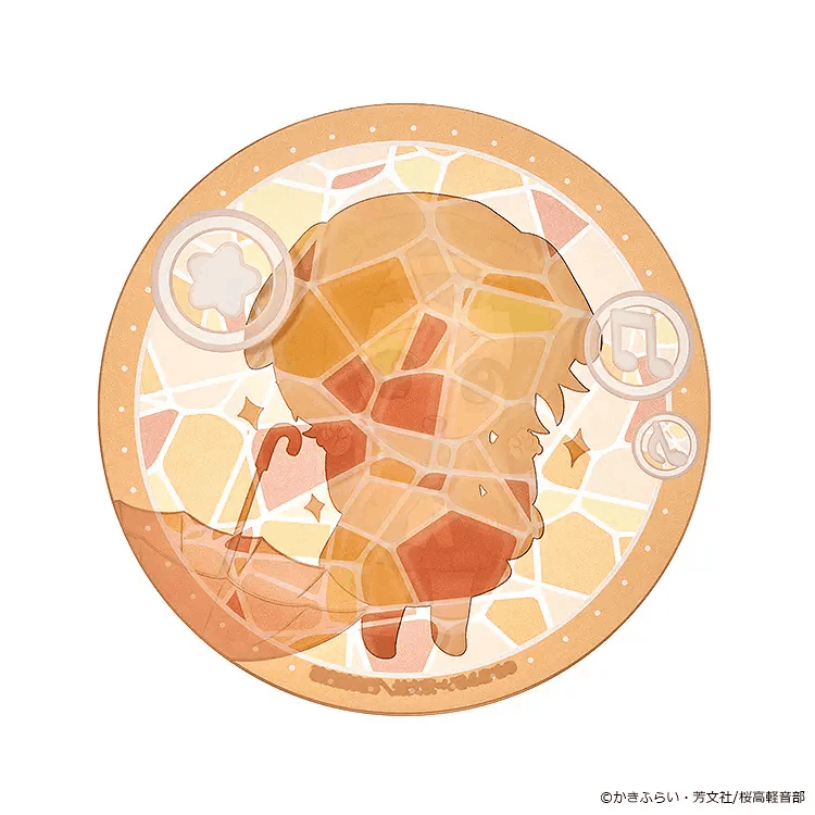 GoodSmile Moment K-ON! Fluffy Rain Series Acrylic Coaster Ritsu Tainaka