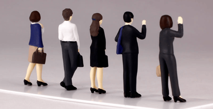PLUM PMOA 1/80 Super Mini Figure2 Expert Company Employee Set