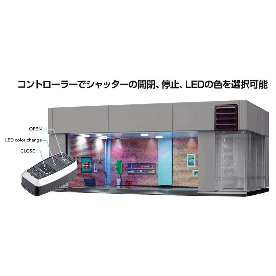 Takara Tomy TOM-PRE TomicaPremium Tomica Garage Smart Stone Glay Stand
