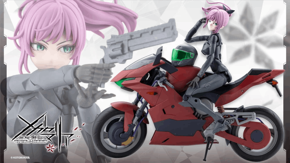 Kotobukiya MEGALOMARIA UNLIMITED UNIVERSE EMULATOR RIDING PACKAGE Plastic Model Kit