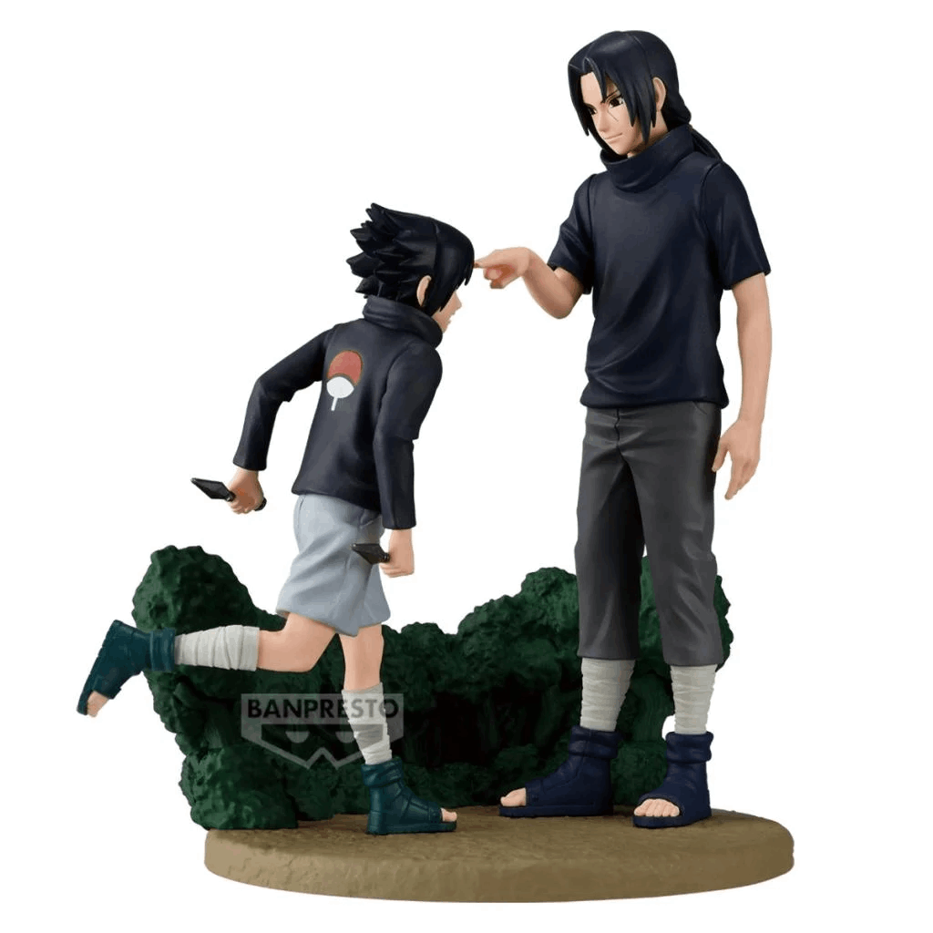 Banpresto NARUTO SHIPPUDEN MEMORABLE SAGA-SASUKE UCHIHA & ITACHI UCHIHA-
