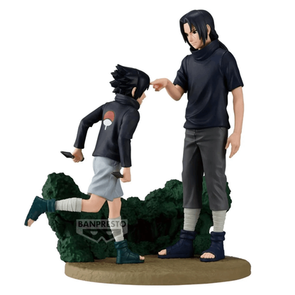 Banpresto NARUTO SHIPPUDEN MEMORABLE SAGA-SASUKE UCHIHA & ITACHI UCHIHA-