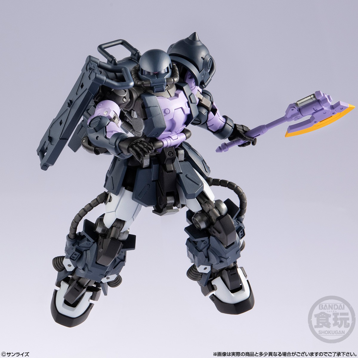 Bandai Candy Toy Gundam Artifact PRO High Mobility Type Zaku II (Black Triple Star Specification) (Y26-103)