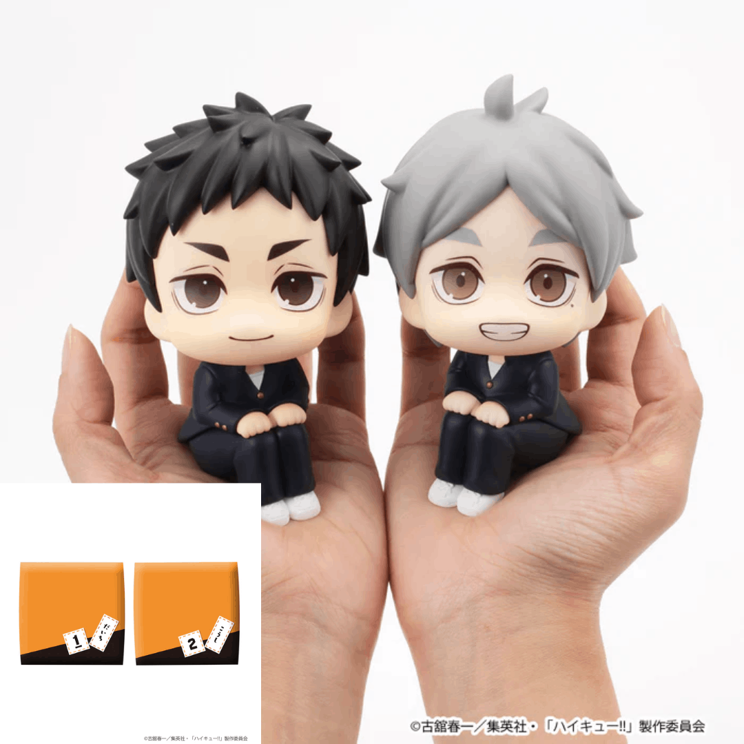 Premium Bandai Megahouse Lookup Haikyu！！ Daichi Sawamura & Koushi Sugawara set 【with gift】