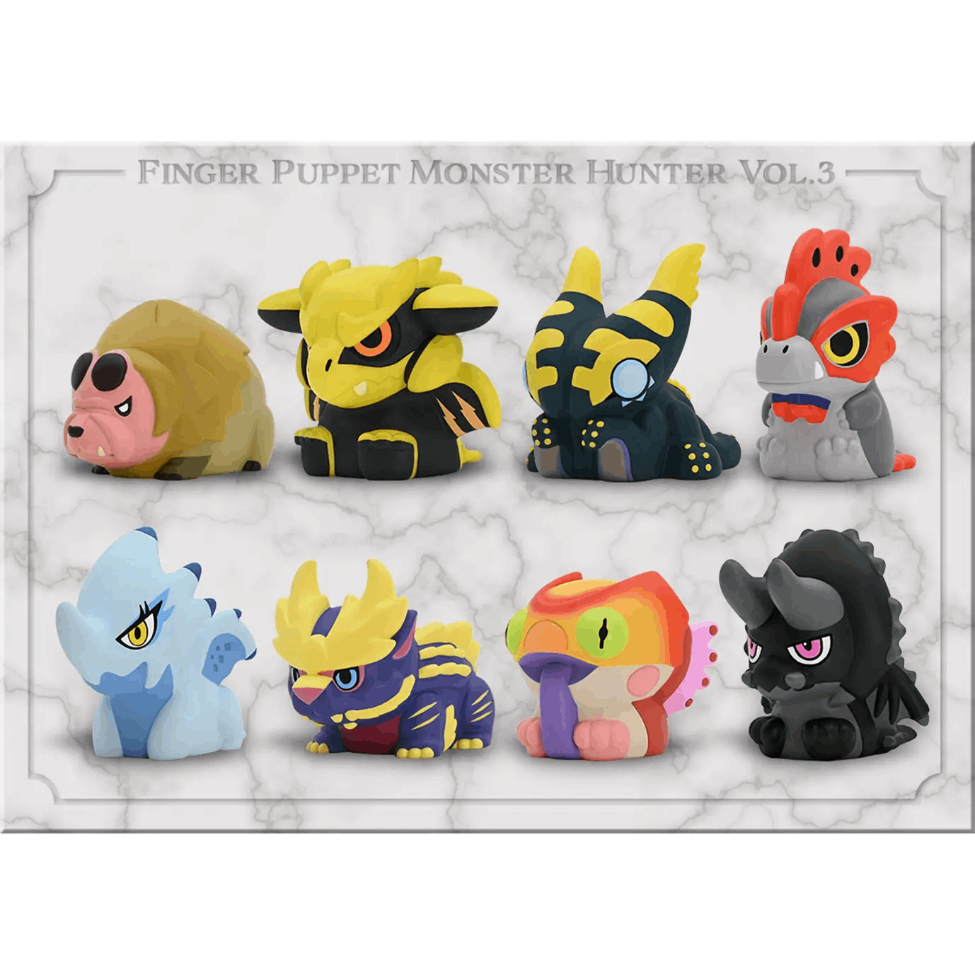 Capcom Figure Builder Finger Puppets Monster Hunter Vol. 3