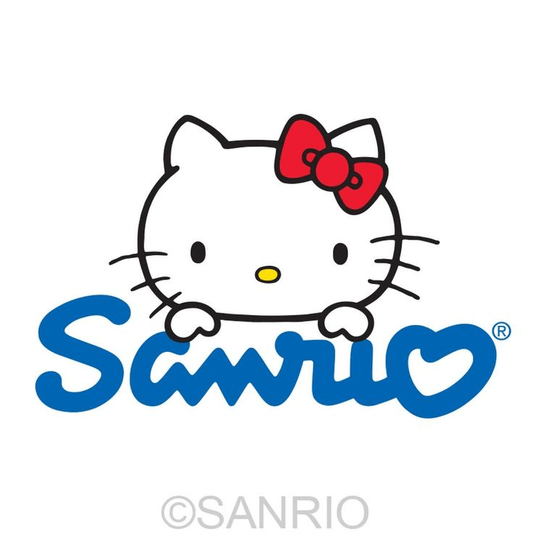 Bandai Capsule Toy SANRIO CHARACTERS FLUFFY PERSONAL MARKER CHARM ~BABY~