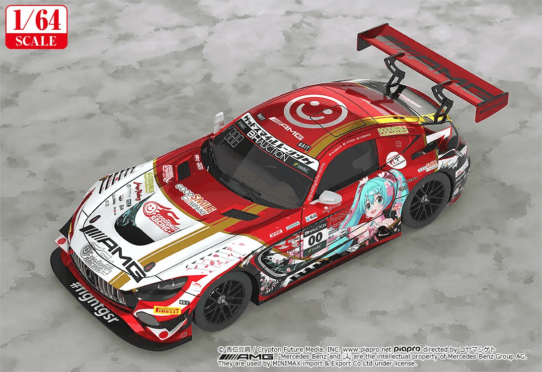 Good Smile Racing 1/64 Mercedes-AMG Team Good Smile 2019 Suzuka 10 Hours Ver. (Hatsune Miku GT Project) (Rerelease)