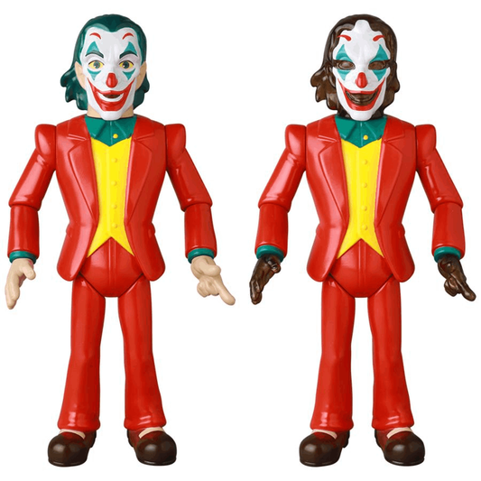 Medicom Toys SOFUBI-SUPER MANGA POWERS THE JOKER (Folie à Deux) 2PCS Set