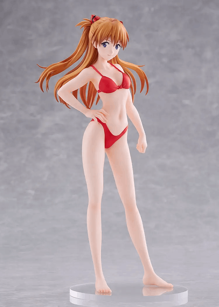 Wave POP UP PARADE Rebuild of Evangelion Beach Queens Asuka Shikinami Langley (Bikini Style) L Size