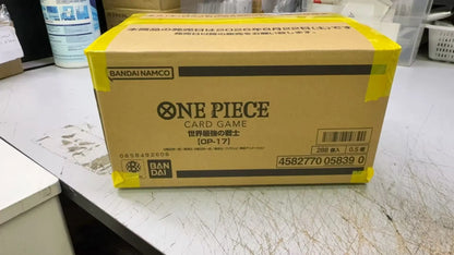 Bandai - Carddass One Piece Card Game Booster Pack OP-17 The World's Strongest Warriors [OP17][JP]