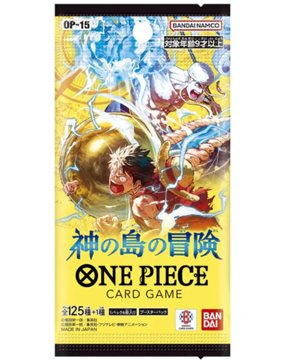 BANDAI - Carddass One Piece Card Game OP-15 The Adventure of island of God [OP15][JP]