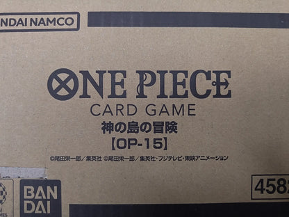BANDAI - Carddass One Piece Card Game OP-15 The Adventure of island of God [OP15][JP]