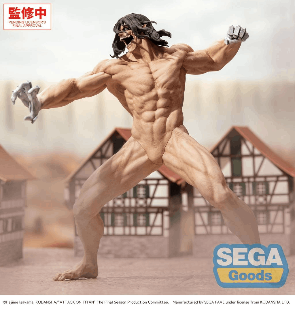 Sega GigantiX "Attack on Titan" -Eren Yeager- Attack Titan Ver.
