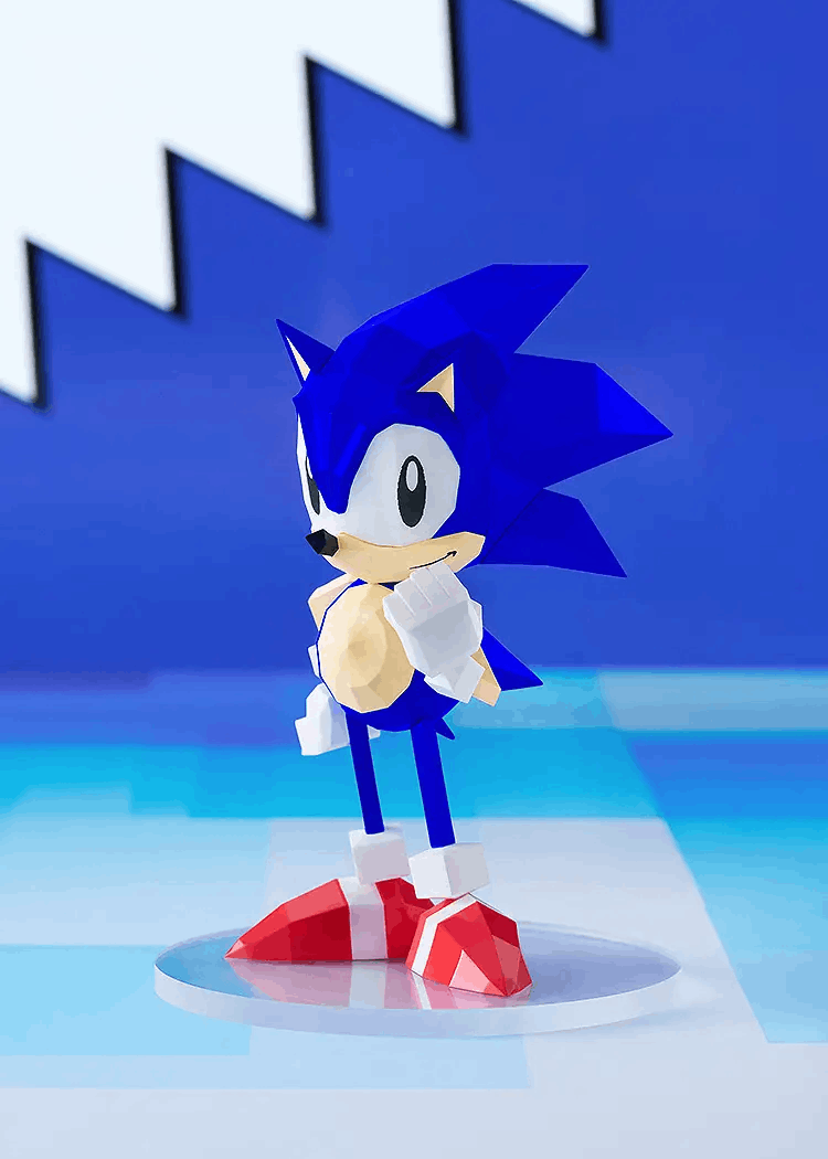 Good Smile Company POP UP PARADE Sonic the Hedgehog: Sonic the Fighters Ver. (Sonic the Fighters)