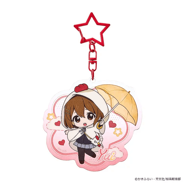 GoodSmile Moment K-ON! Fluffy Rain Series Collectible Acrylic Keychain Box