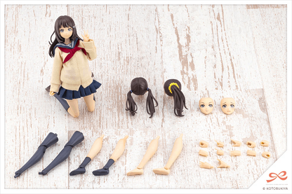 Kotobukiya SOUSAISHOJOTEIEN KIRU PLA Madoka Yuki TOUOU HIGH SCHOOL WINTER CLOTHES 1/10 Plastic Model Kit
