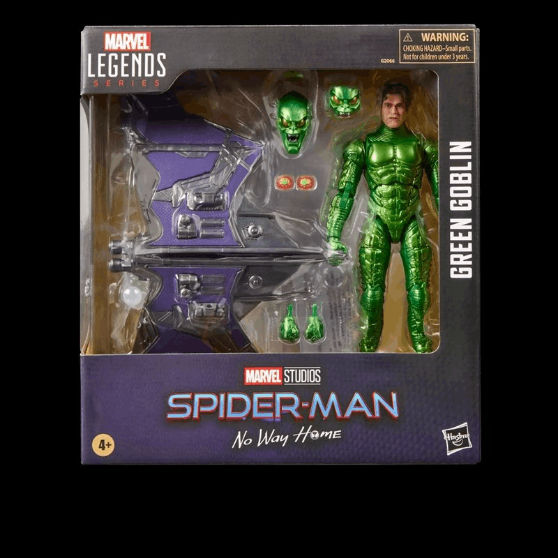 Hasbro Marvel Legends Series Spider-Man: No Way Home 6" Green Goblin.