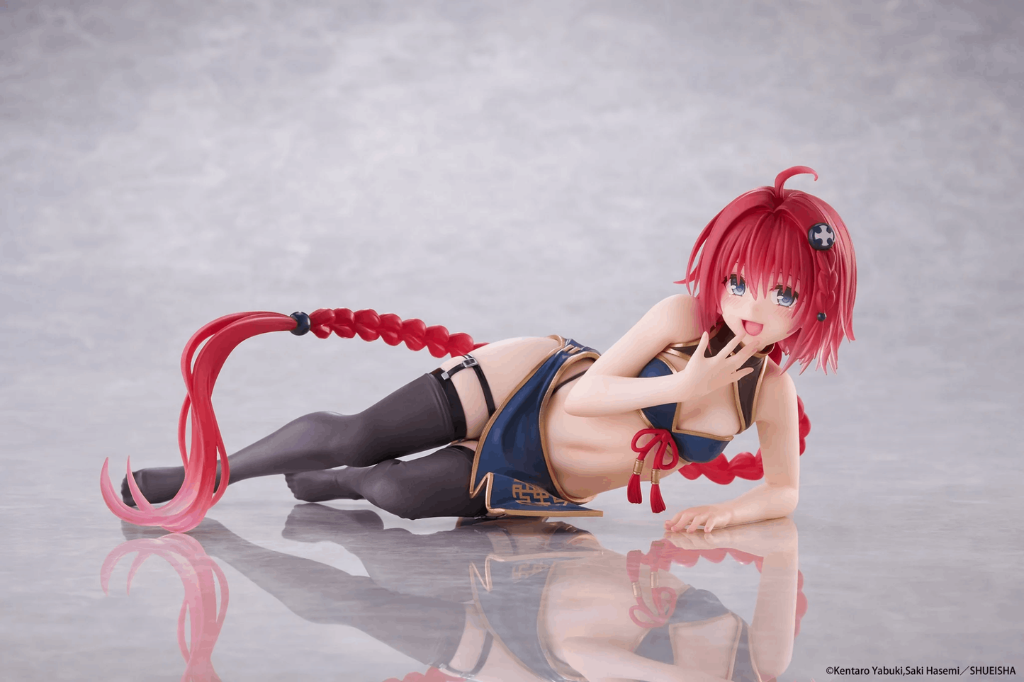 Taito To Love-Ru Darkness Desktop Cute Figure Kurosaki Mea Cheongsam Ver.