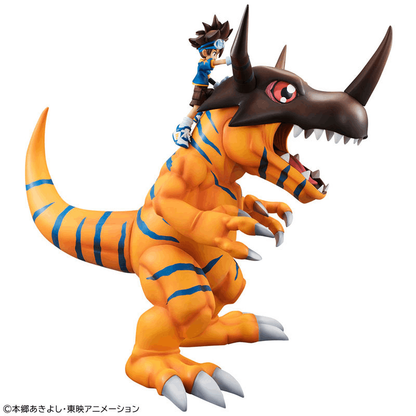 Premium Bandai Megahouse Precious G.E.M. Series Digimon Adventure Greymon & Taichi Yagami （Repeat）